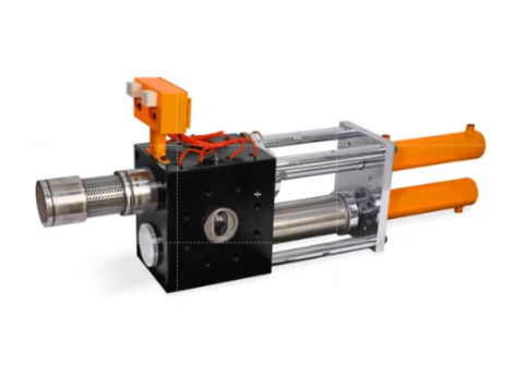 Double Plunger Screen Changer